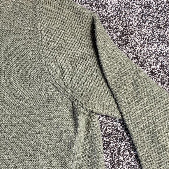 Madewell Pullover Sweater Olive Green Long Sleeve Size Small - Picture 2 of 4